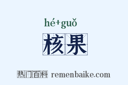 核果是什么意思的图片
